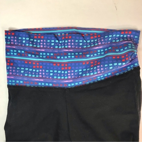 AERIE Slim Gym Crop Black Yoga Workout Leggings Size XS - Picture 6 of 9